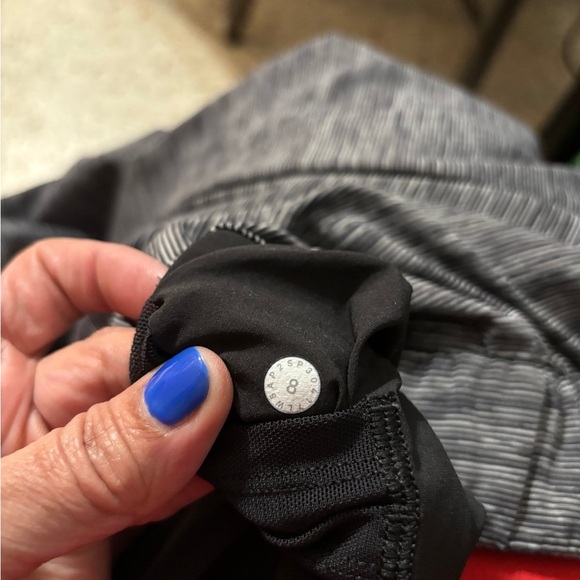 Lululemon On The Fly Pant *28" Wee Are From Space Black Slate / Black 8 - Picture 9 of 9